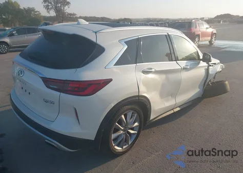 2022 Infiniti Qx50 Luxe Awd z USA, uszkodzony, nr VIN 3PCAJ5BB6NF106393